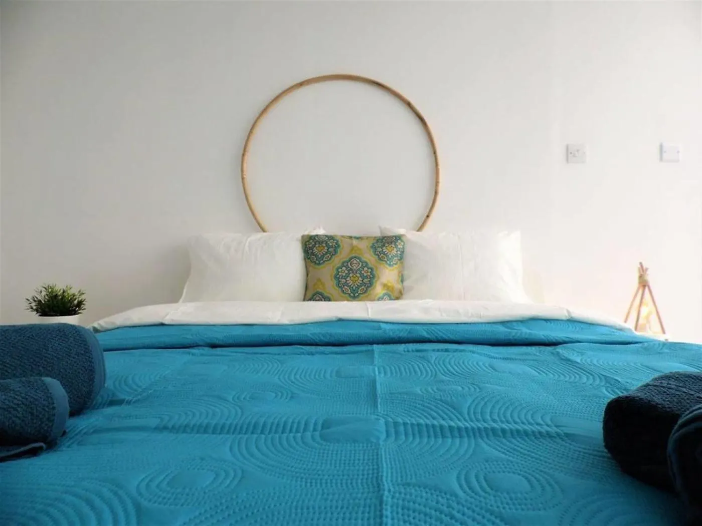 公寓 拉纳卡3B Seaview Duplex Penthouse W Hot Tub Finikoudes Beach公寓